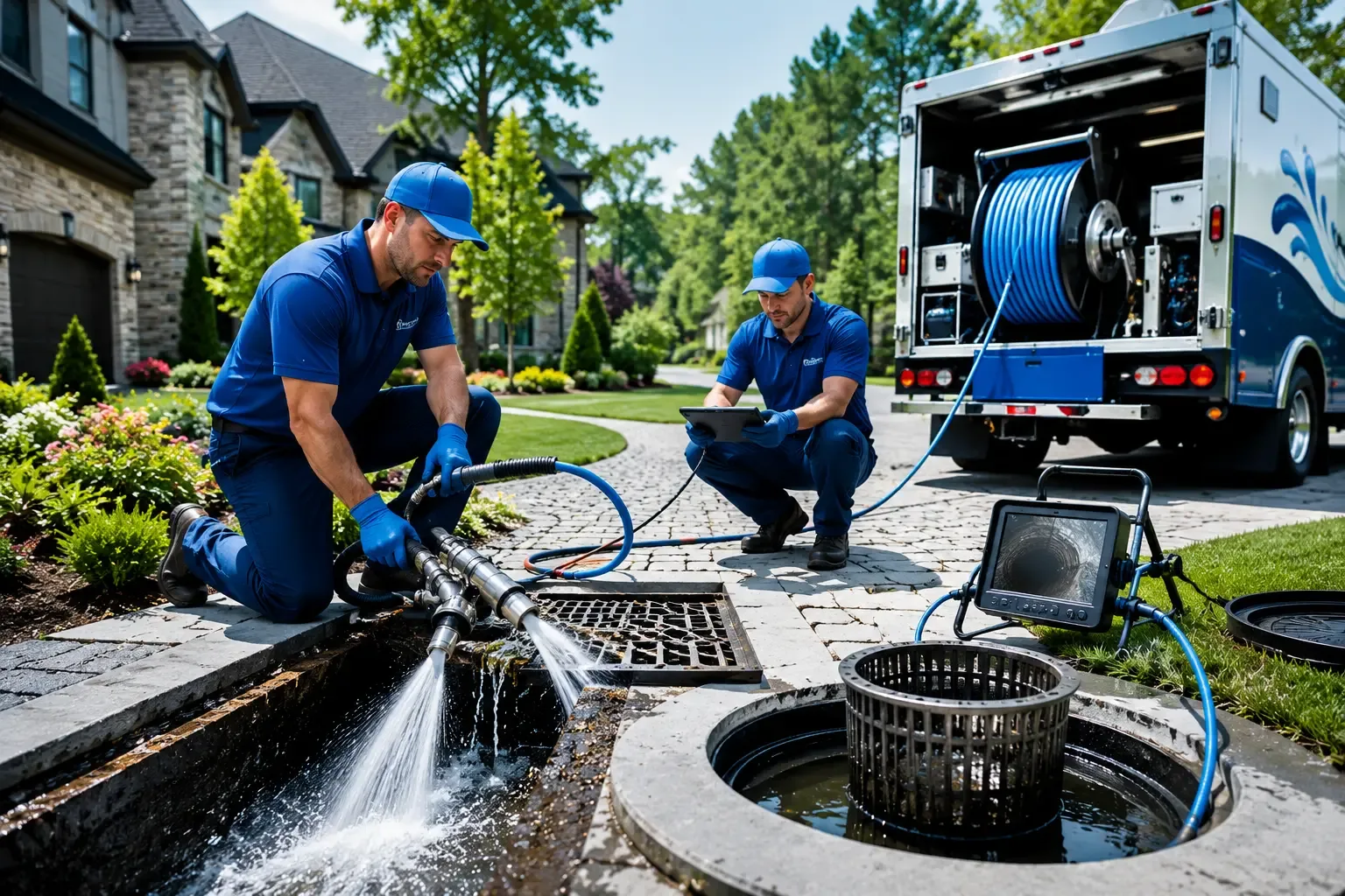Local outdoor drain cleaning professionals in Barnesville, GA