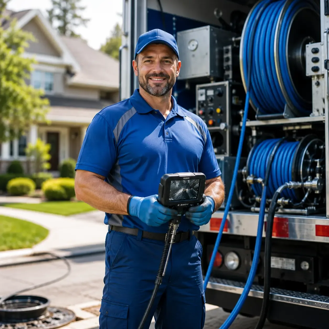 Local outdoor drain cleaning specialists in Barnesville, GA